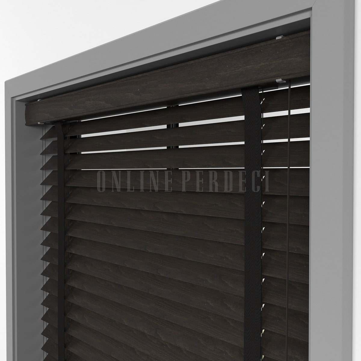 63 MM Lindera Venge Ahşap Jaluzi