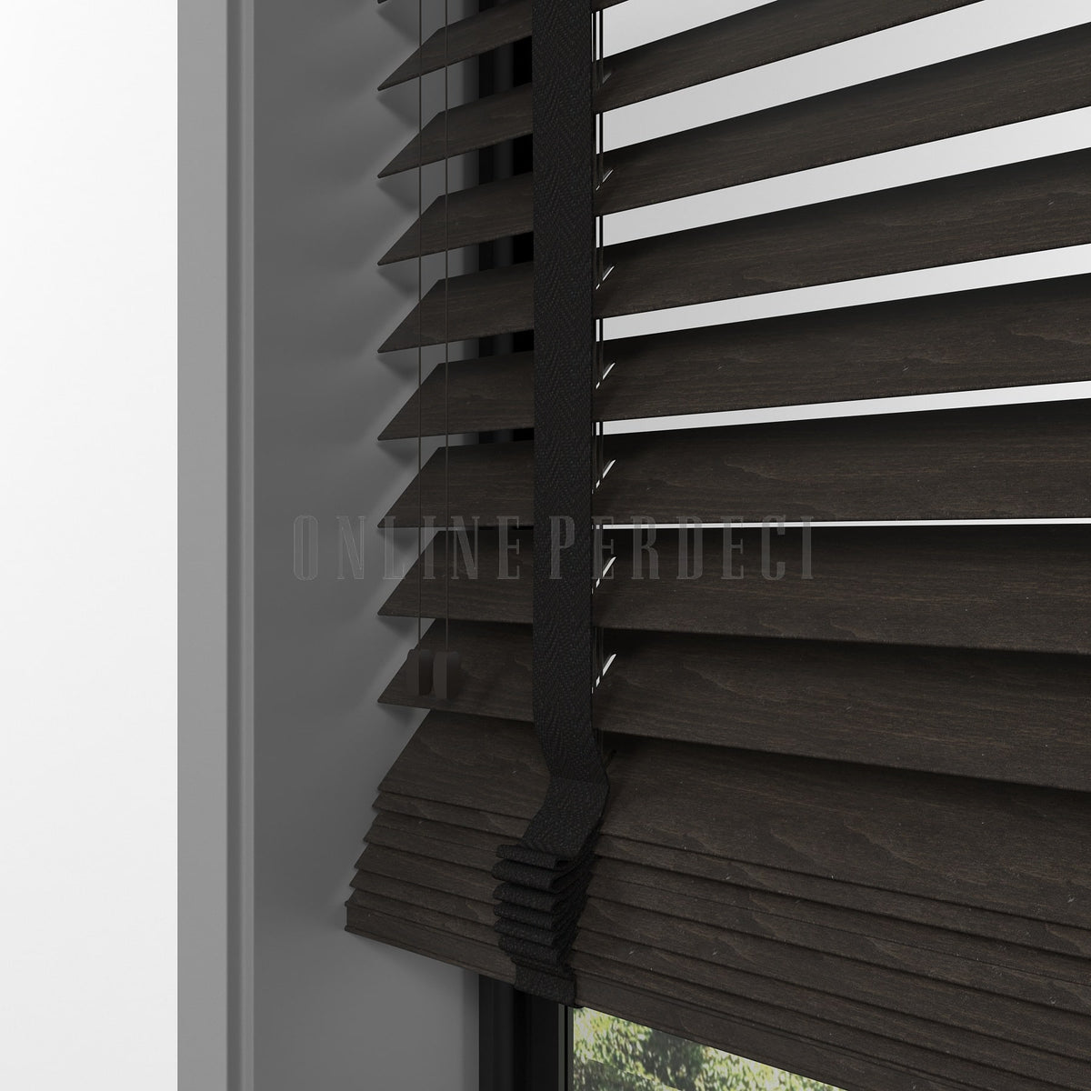 63 MM Lindera Venge Ahşap Jaluzi
