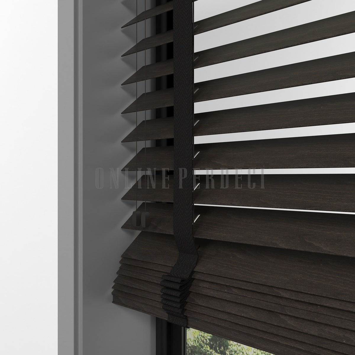 63 MM Lindera Venge Ahşap Jaluzi