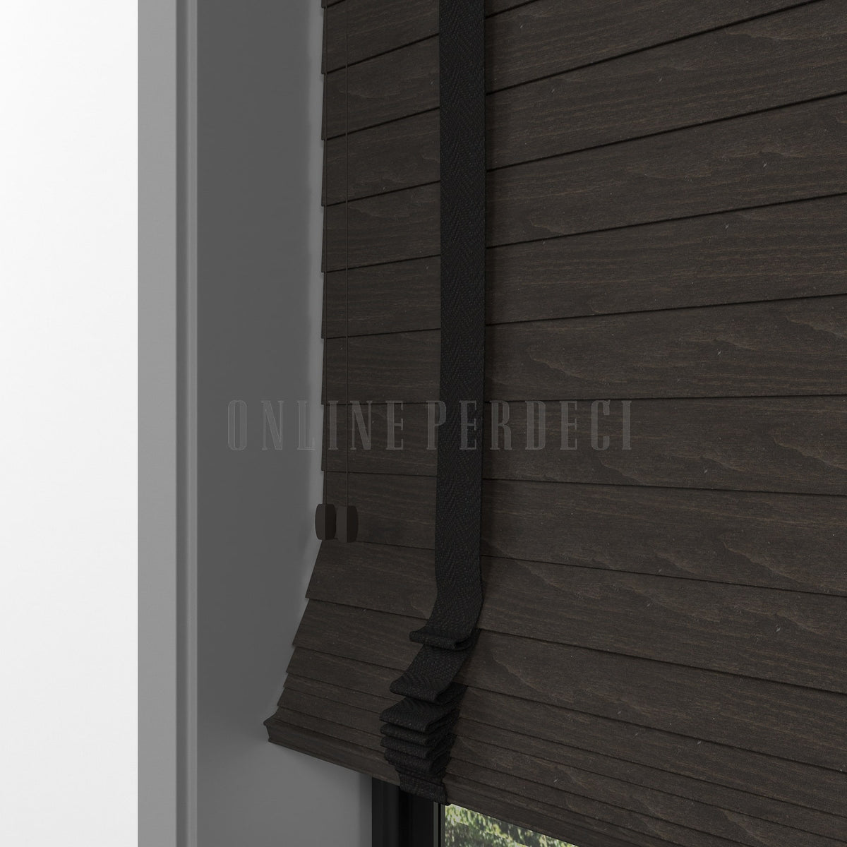 63 MM Lindera Venge Ahşap Jaluzi