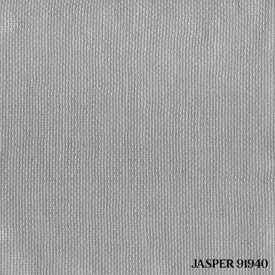Açık Gri Parlak Düz Dokulu Tül Perde | Jasper