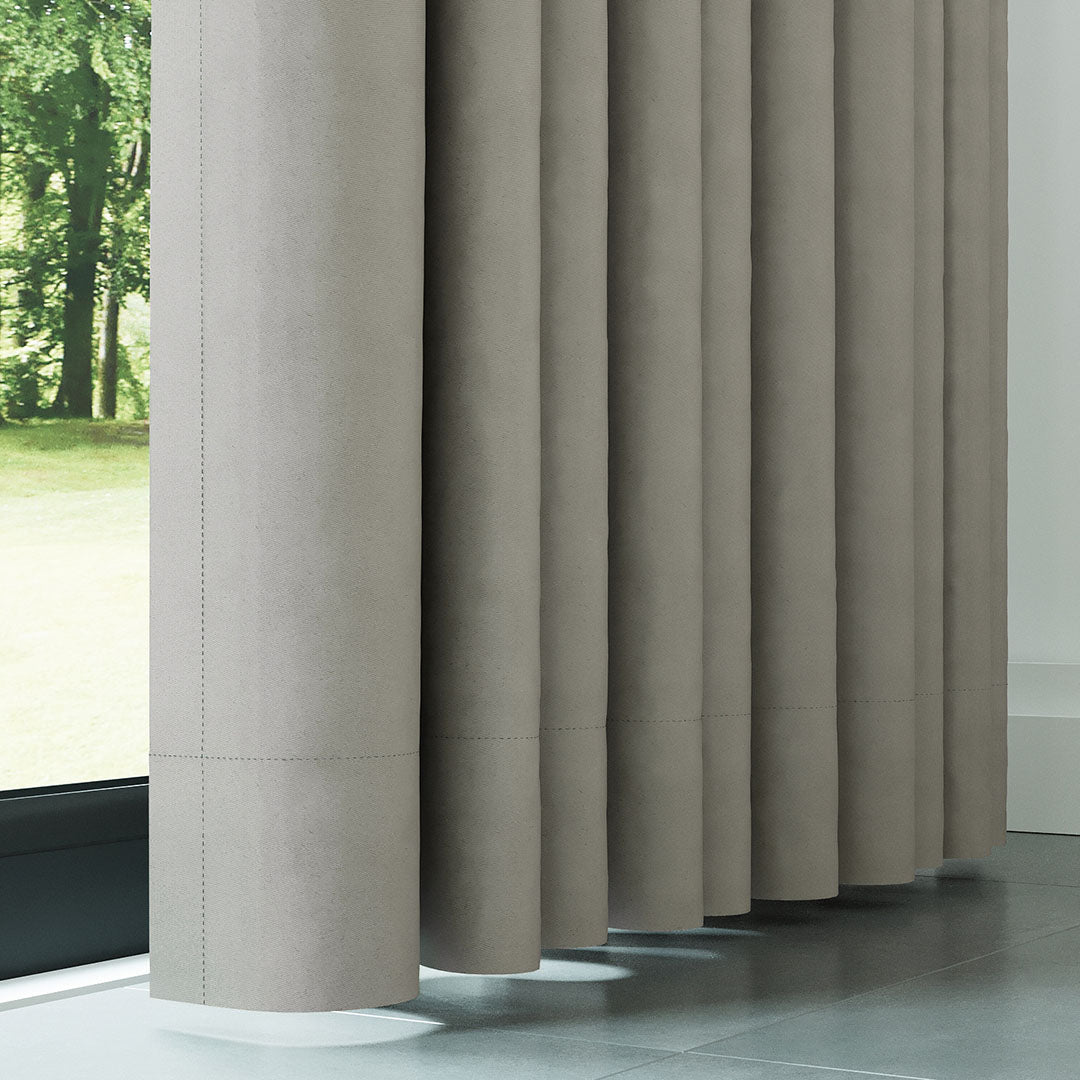 Açık Vizon Blackout Karartma Fon Perde | Larice