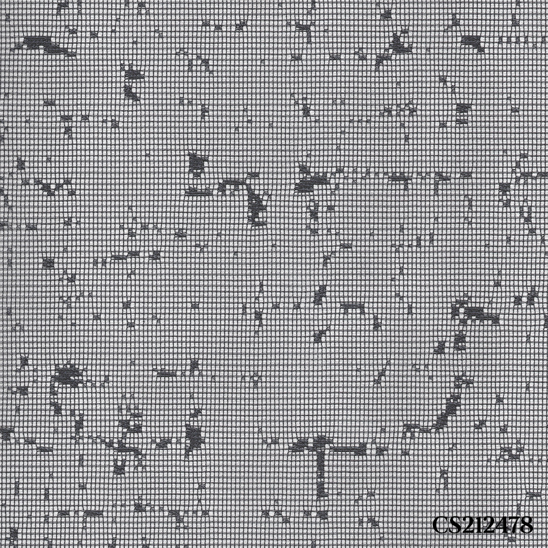 Antrasit Desenli Çiftli Stor Perde | Octavia