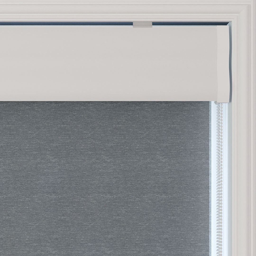 Antrasit Düz Çiftli Stor Perde | Saphira