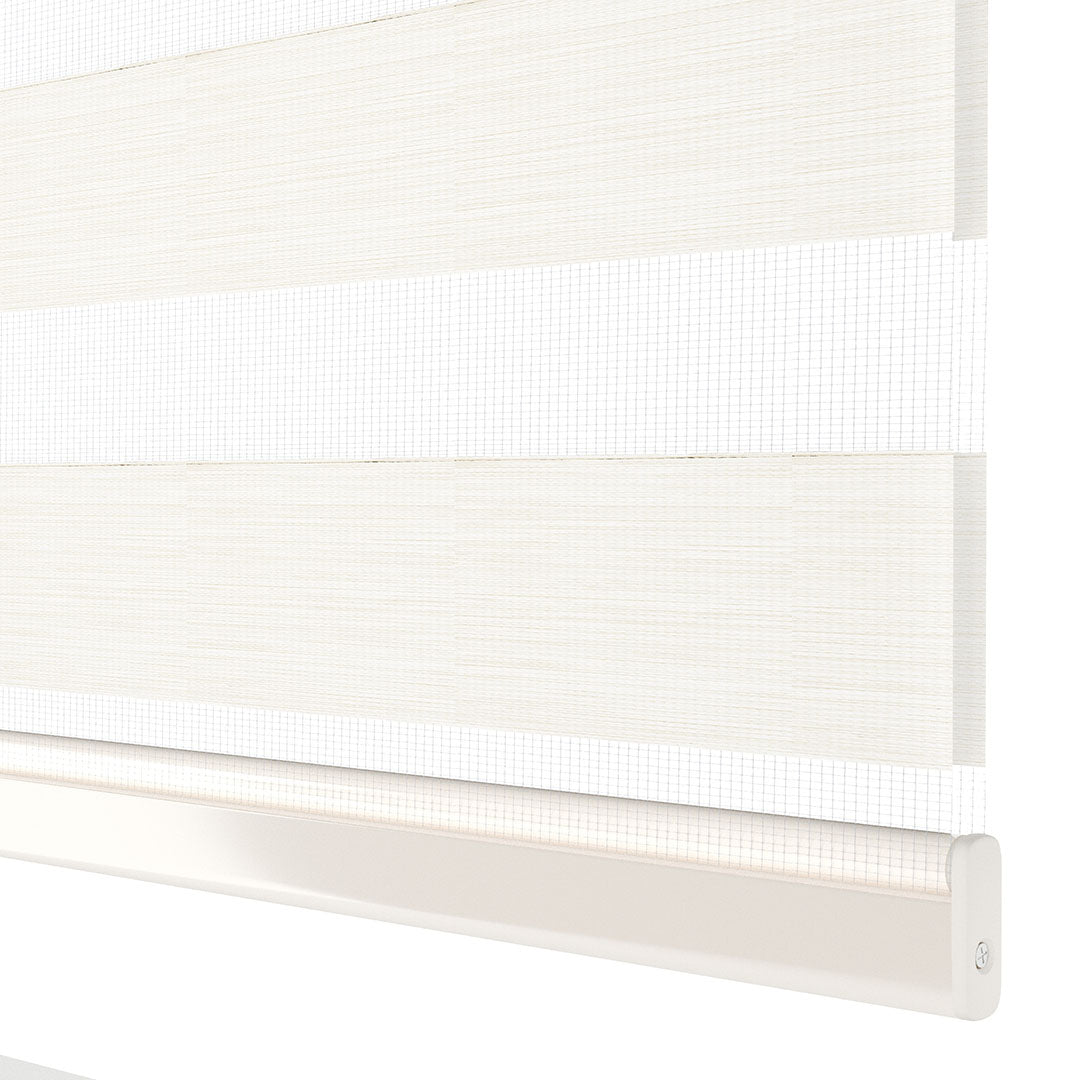 Ekru Düz Zebra Perde | Arlo