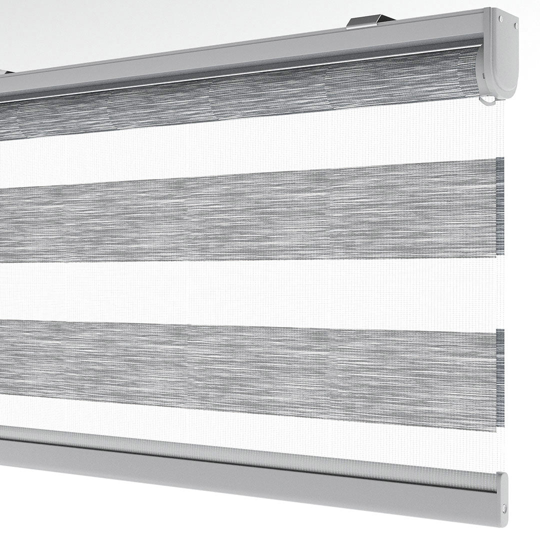 Gri Düz Zebra Perde | Arlo