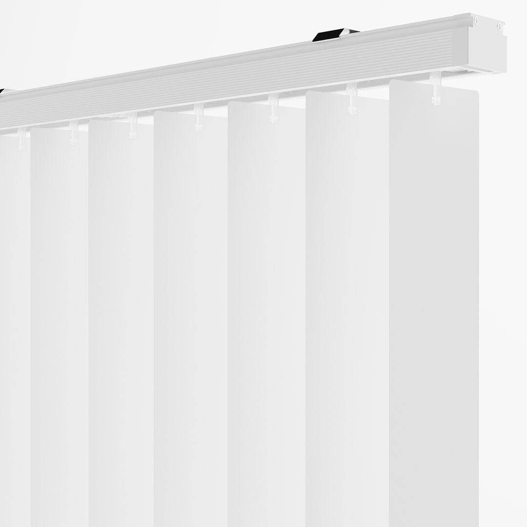 Beyaz Düz PVC Dikey Perde