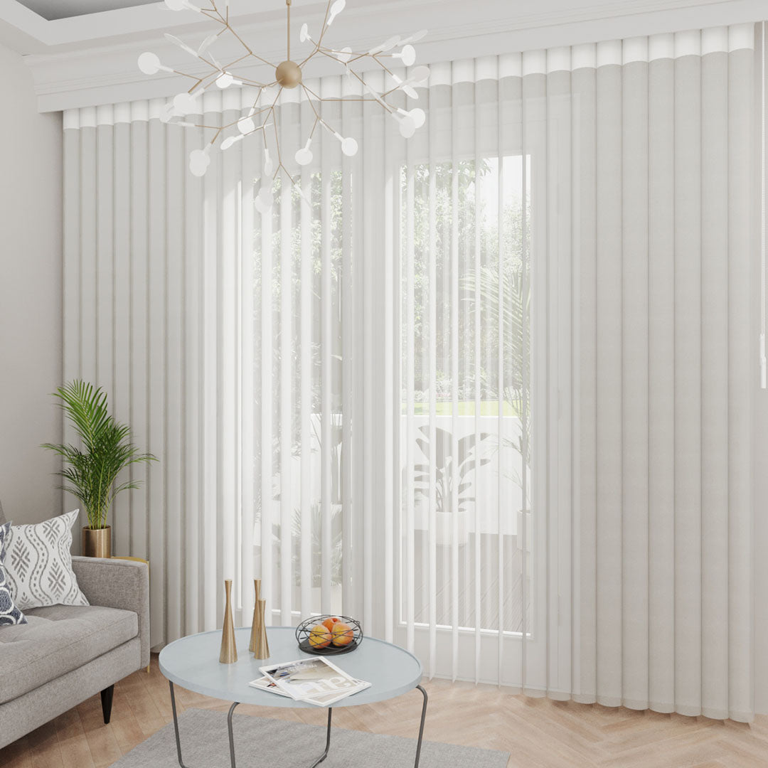 Bogo - Jakarlı Dikey Tül Perde