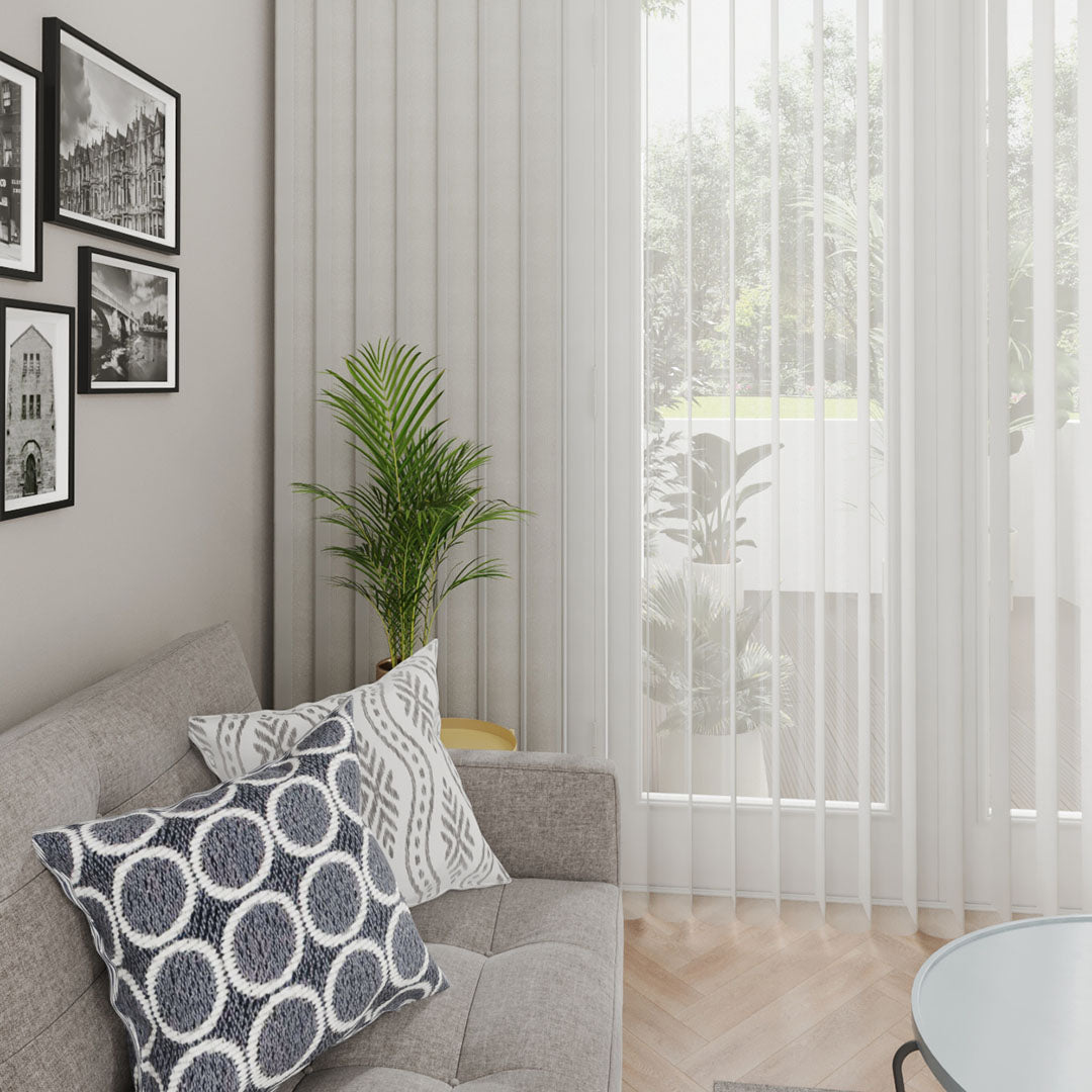 Bogo - Jakarlı Dikey Tül Perde