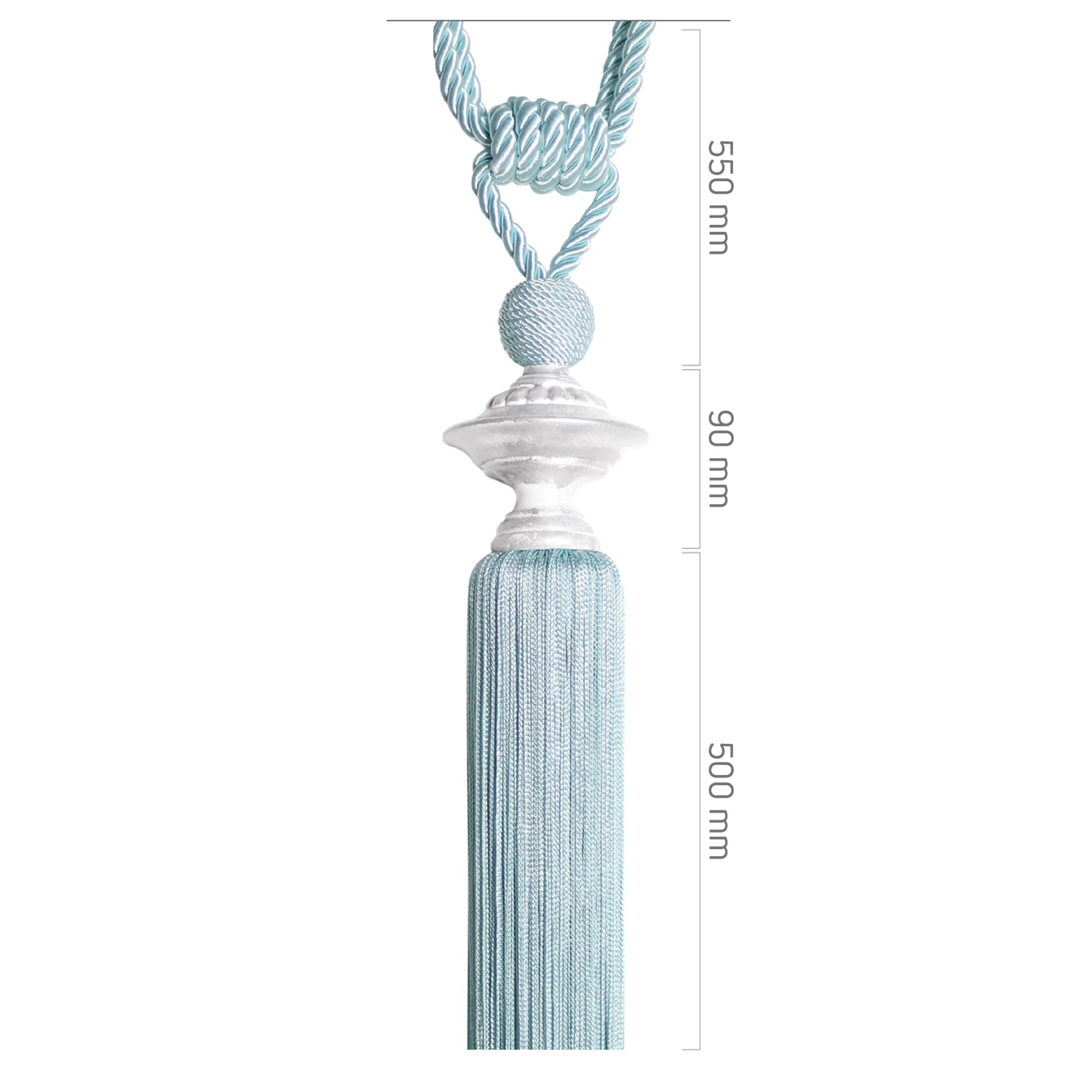 Braçol - Beyaz Gümüş Eskitme Metal - Çömlek