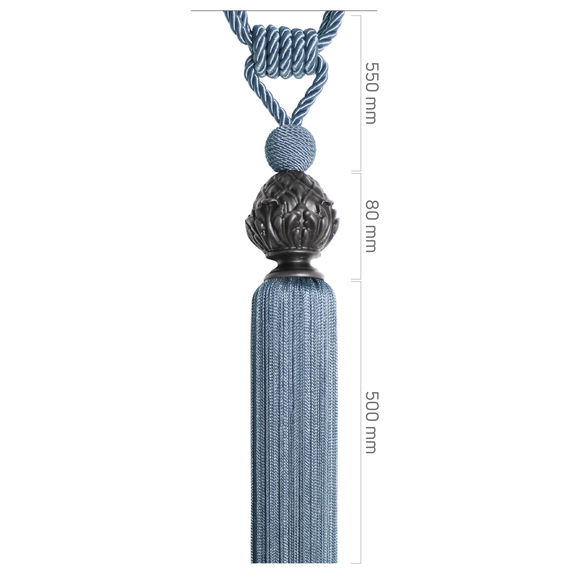 Braçol - Antrasit Siyah Metal - Flora