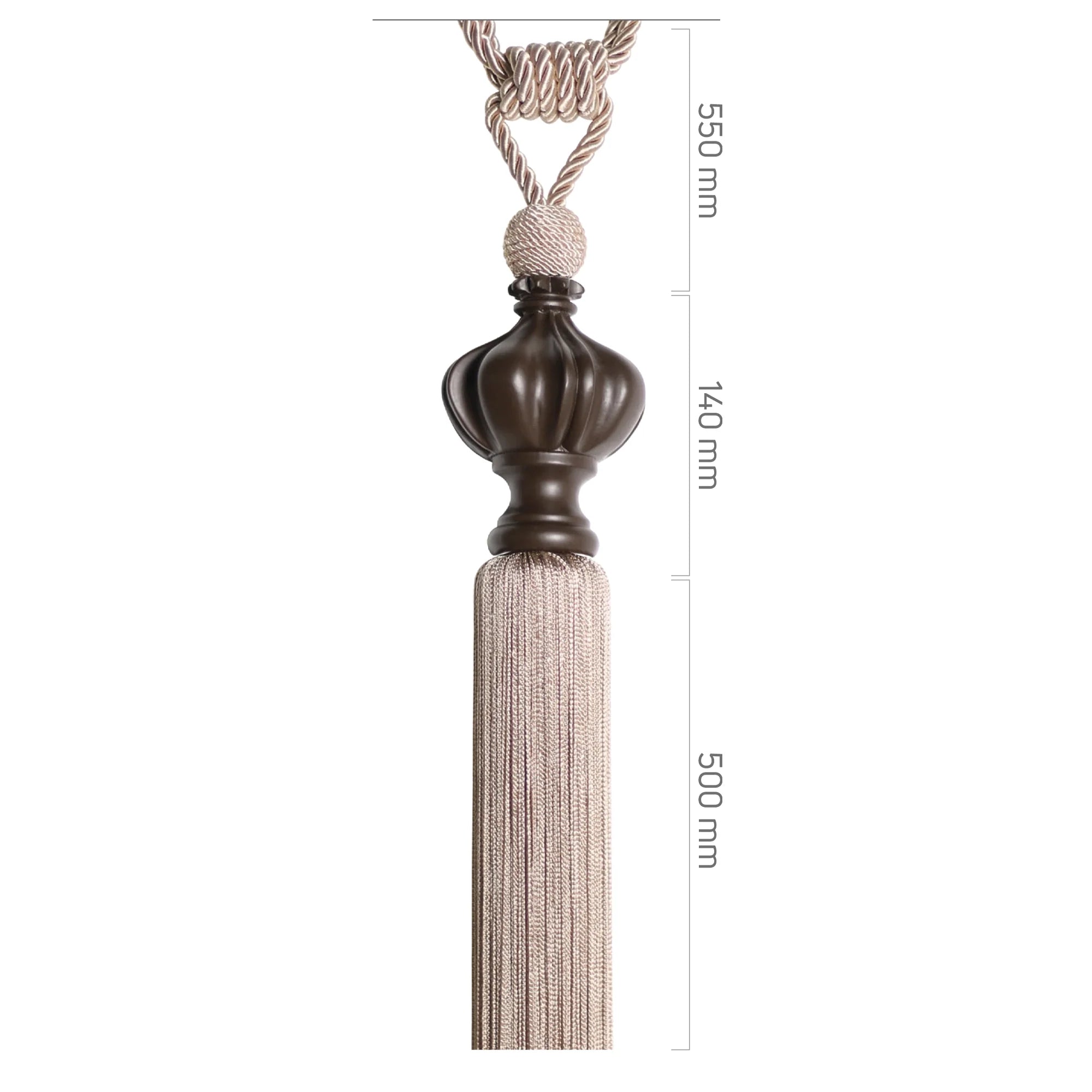 Braçol - Ceviz Rengi Metal - Taç