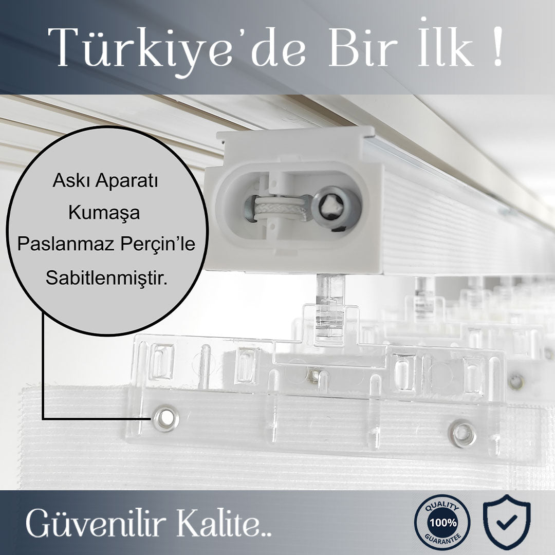 Costa - Jakarlı Dikey Tül Perde