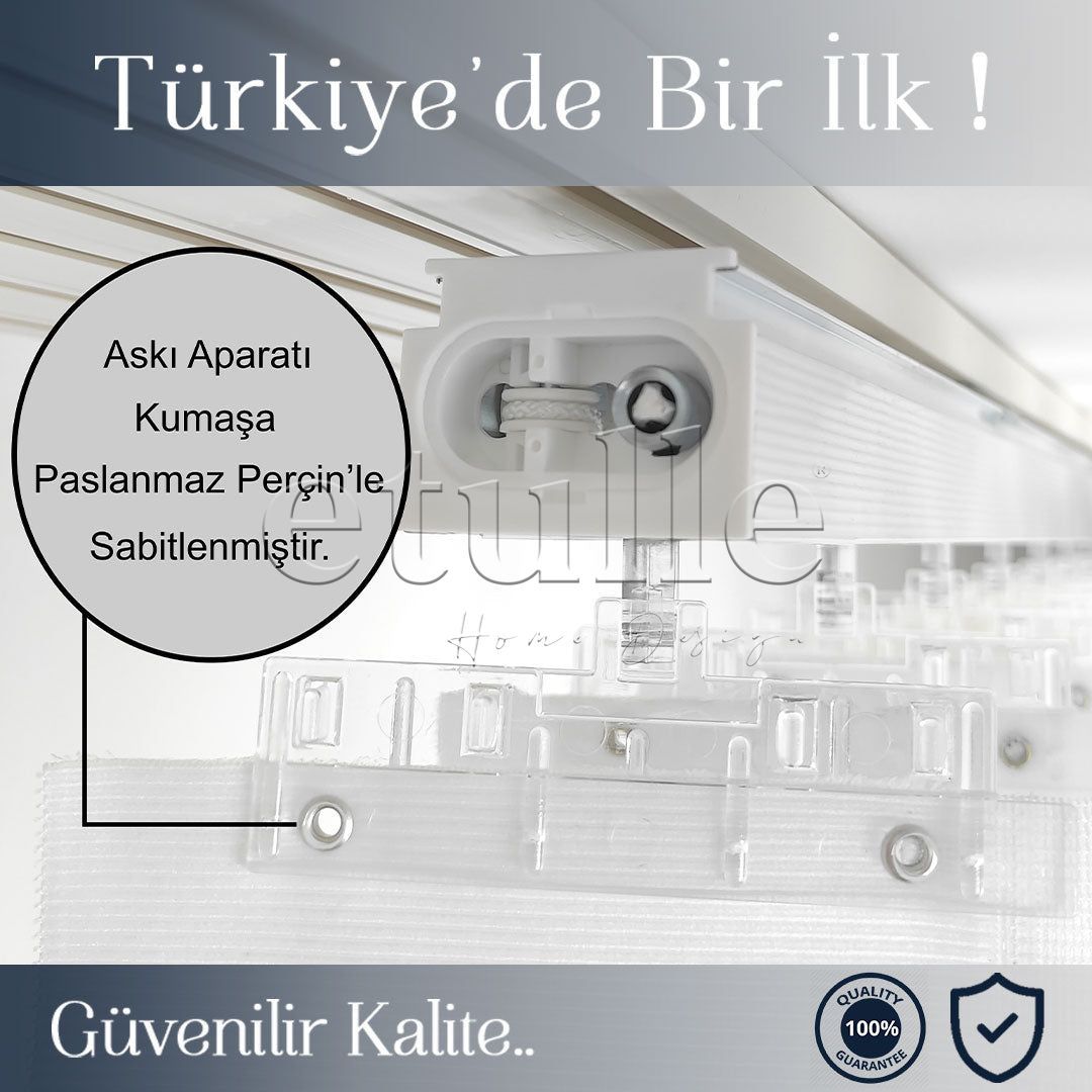 Efes - Katyonik Dikey Tül Perde