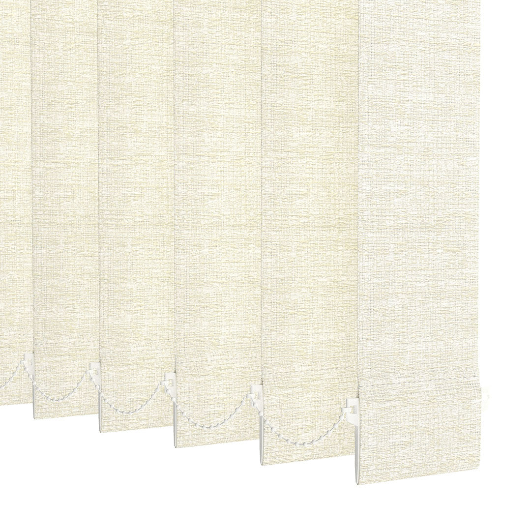 Ekru Blackout Kumaş Dikey Perde | Mia