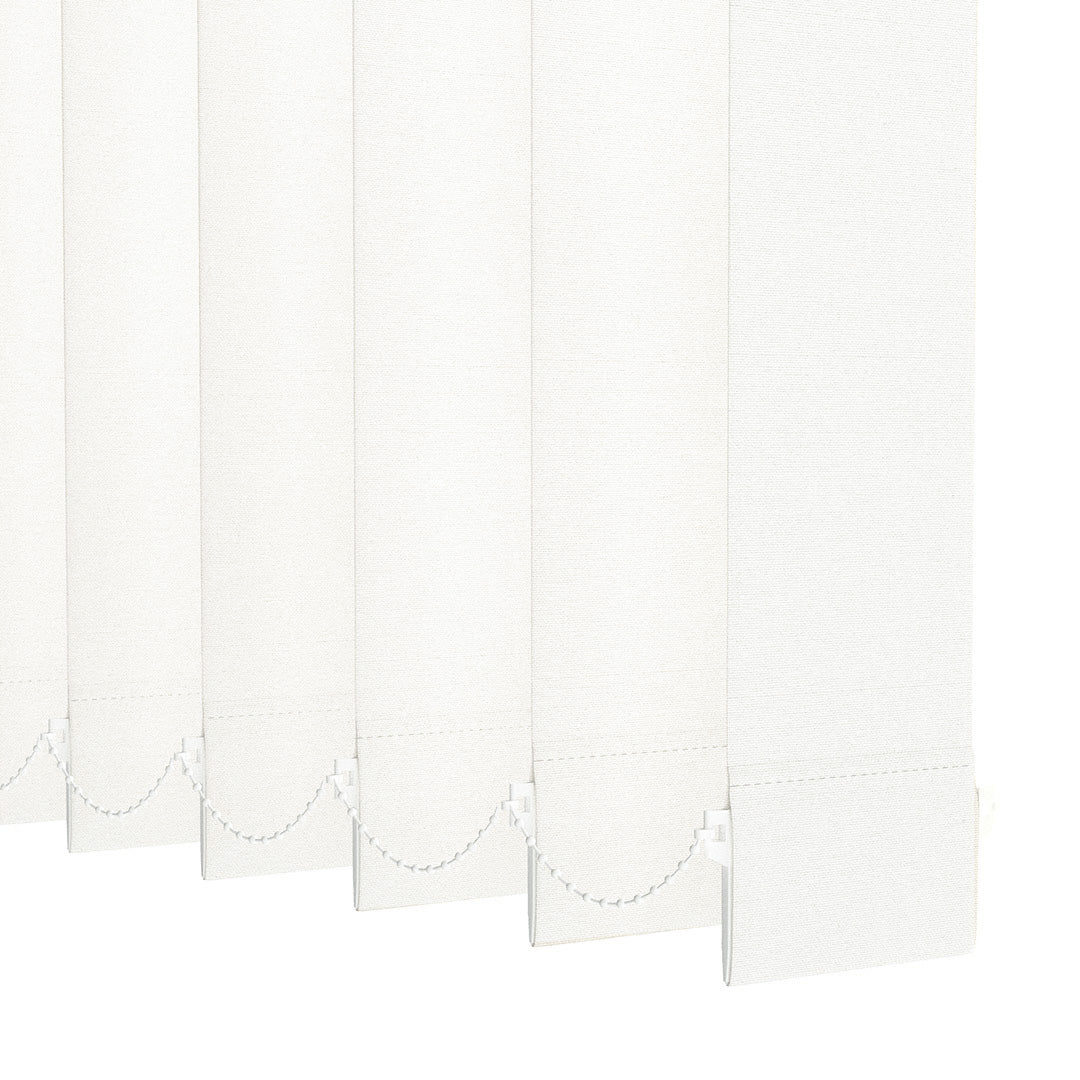 Ekru Düz Kumaş Dikey Perde | Luca