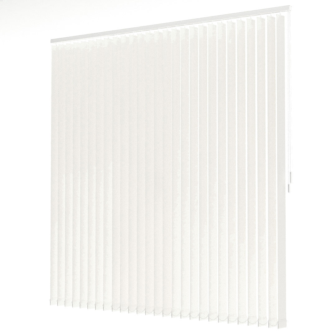 Ekru Düz Kumaş Dikey Perde | Luca