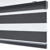 Antrasit Blackout Zebra Perde | Ennio