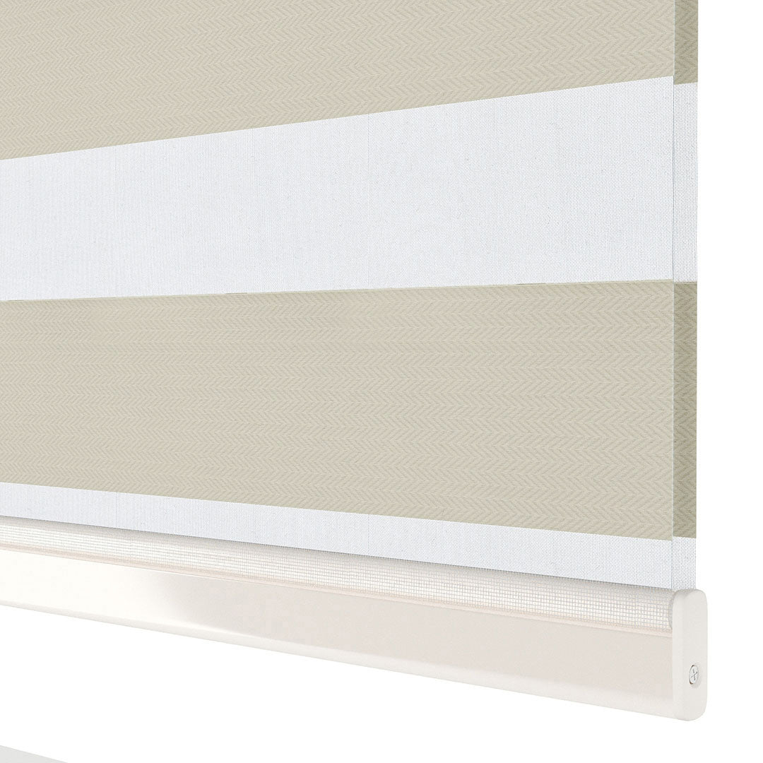 Krem Karartma Zebra Perde | Ennio