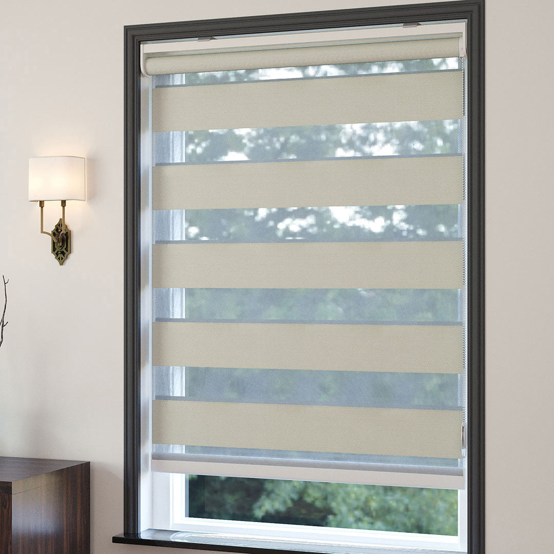 Krem Karartma Zebra Perde | Ennio