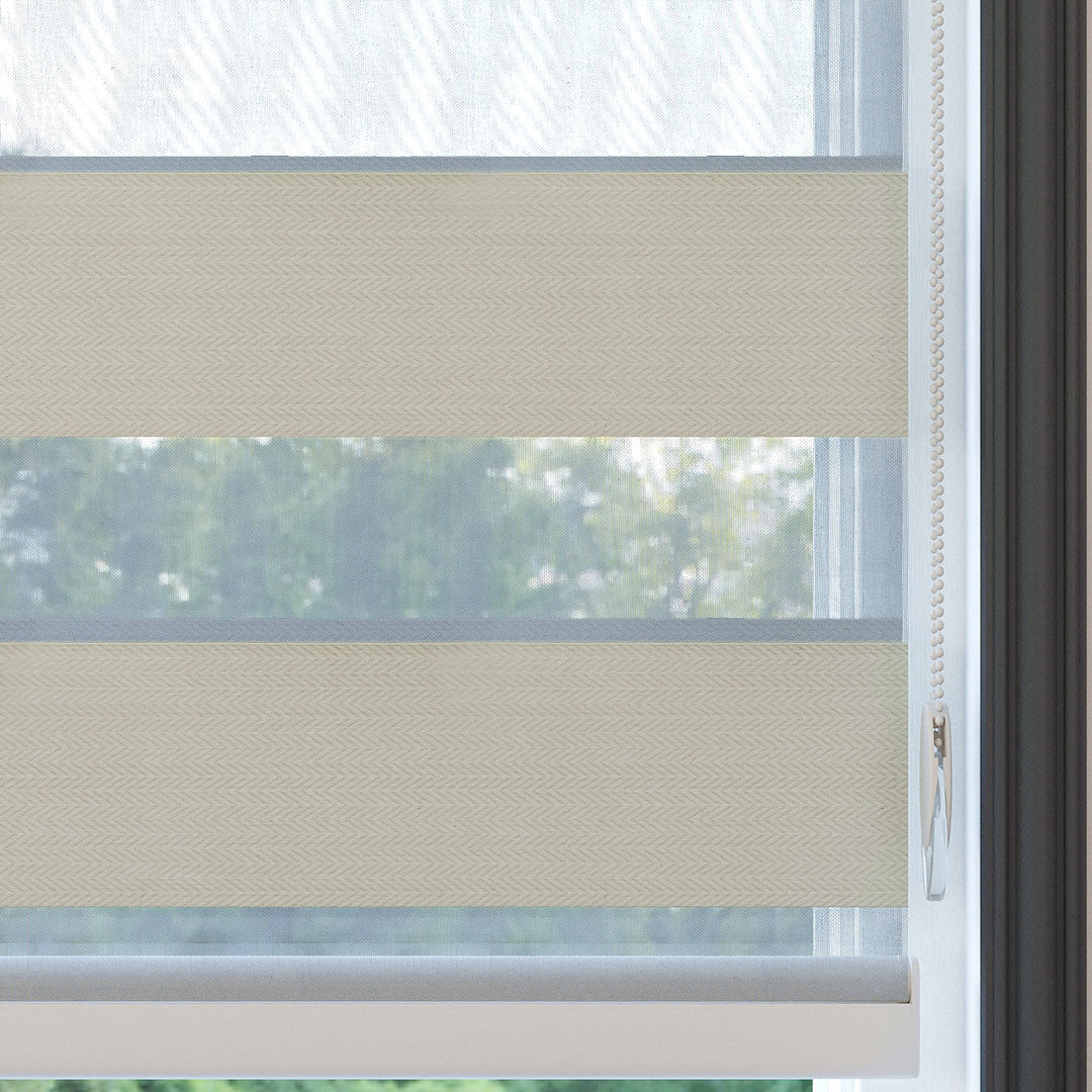 Krem Karartma Zebra Perde | Ennio