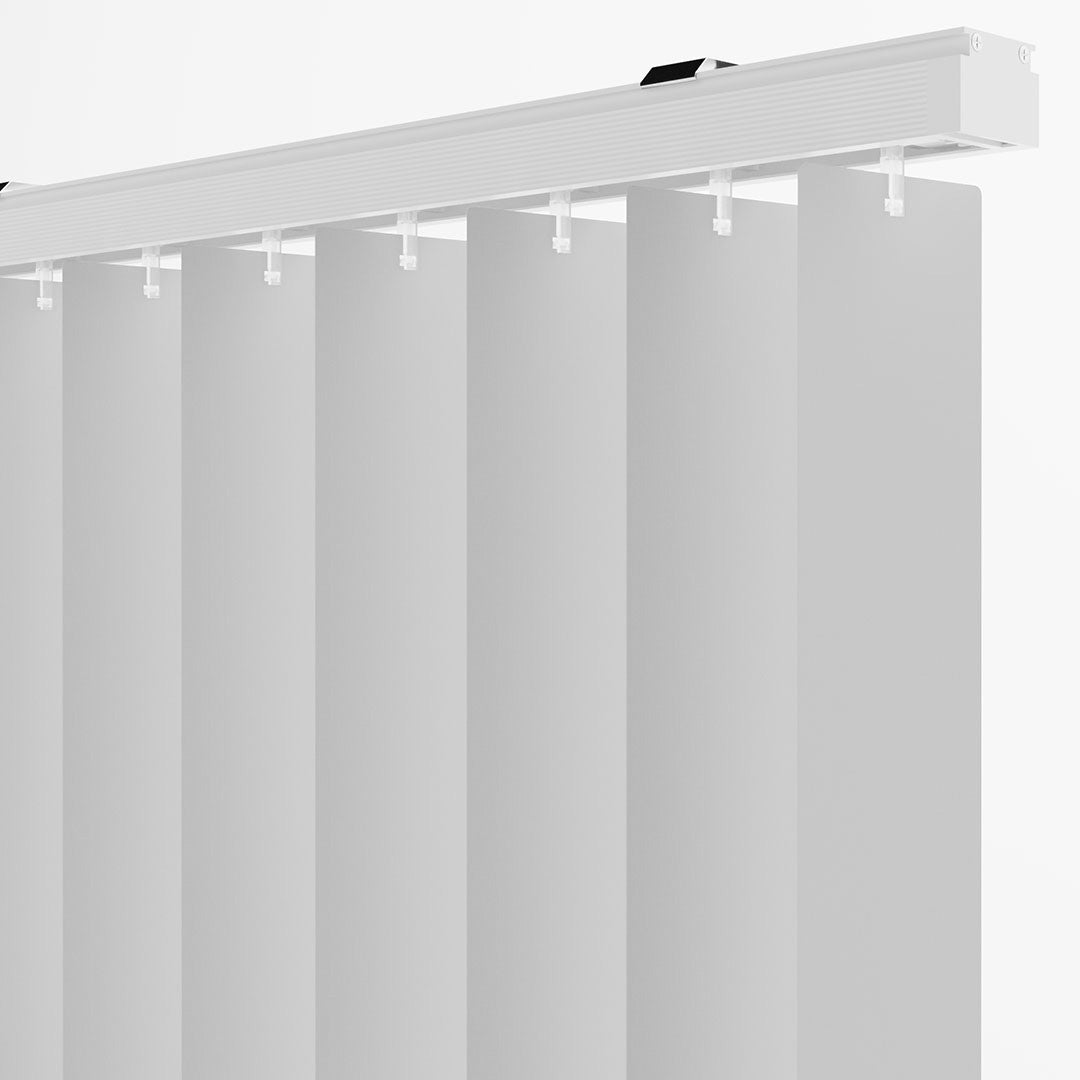 Gri Düz PVC Dikey Perde