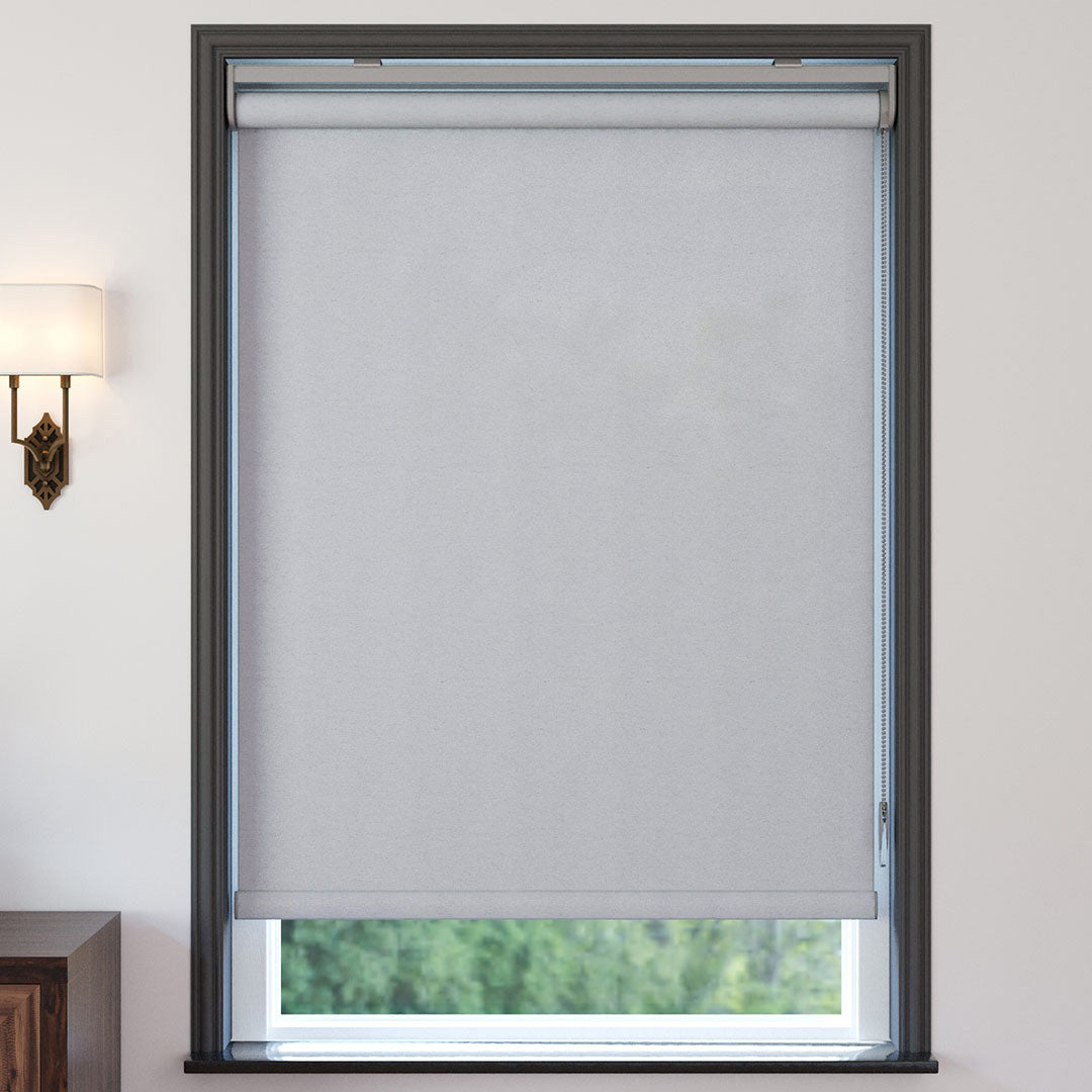 Gri Mat Keten Stor Perde | Çağlayan