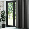 Gri Naturel Keten Fon Perde | Casual