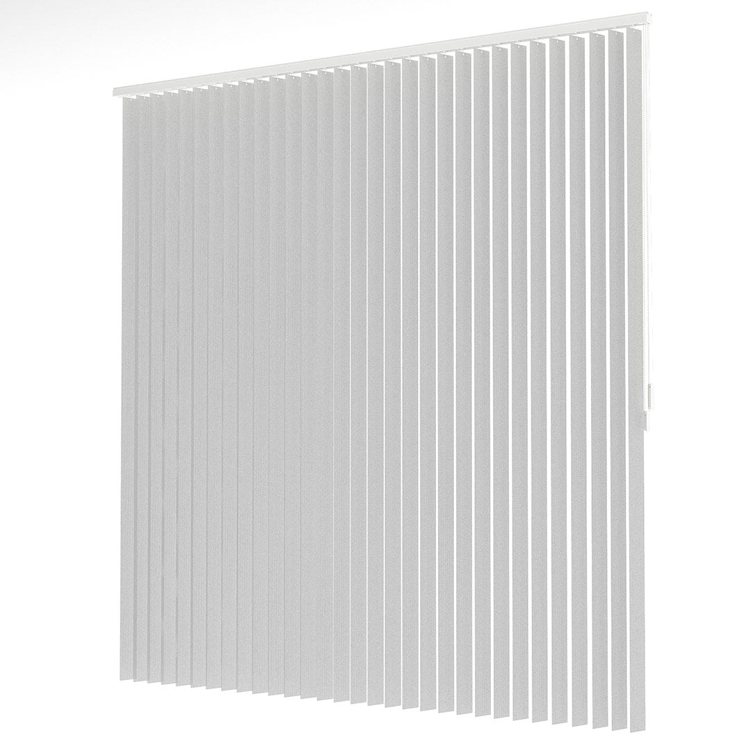 Gri Perfore PVC Dikey Perde