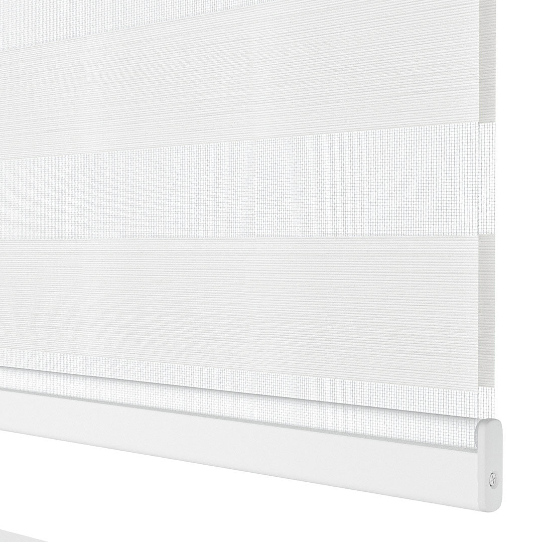 Beyaz Düz Zebra Perde | Harlow