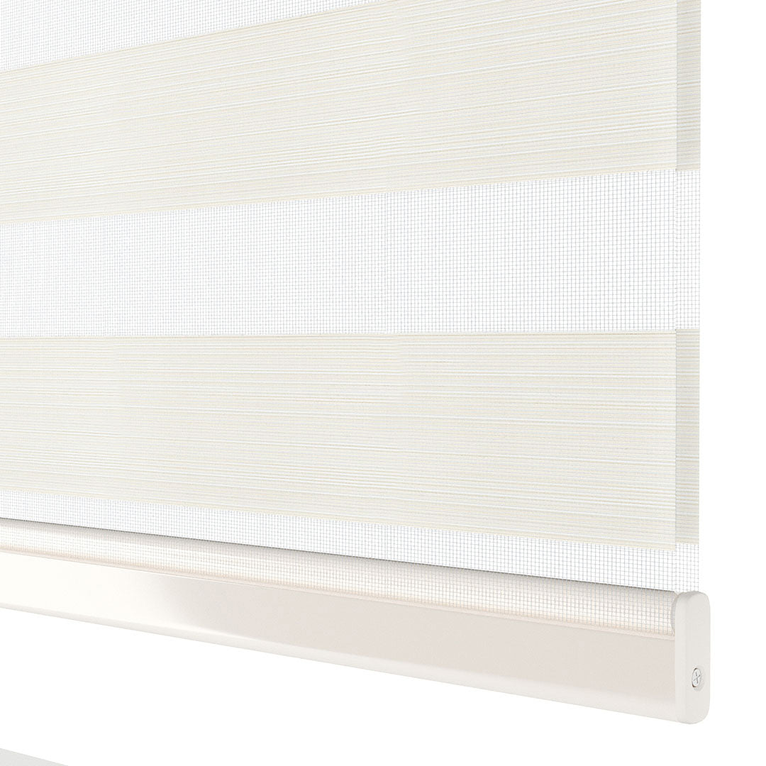 Ekru Düz Zebra Perde | Harlow