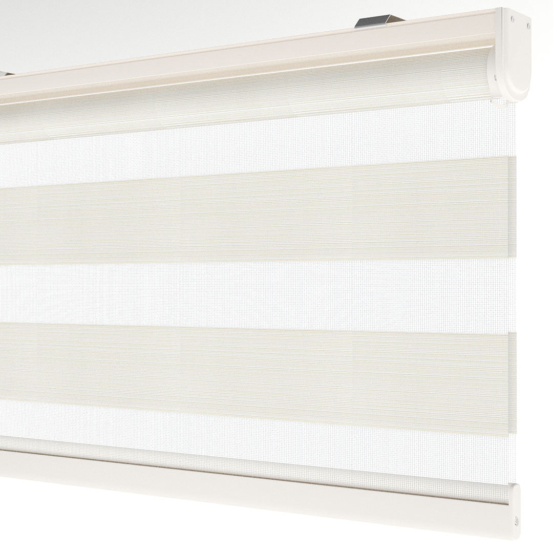 Ekru Düz Zebra Perde | Harlow