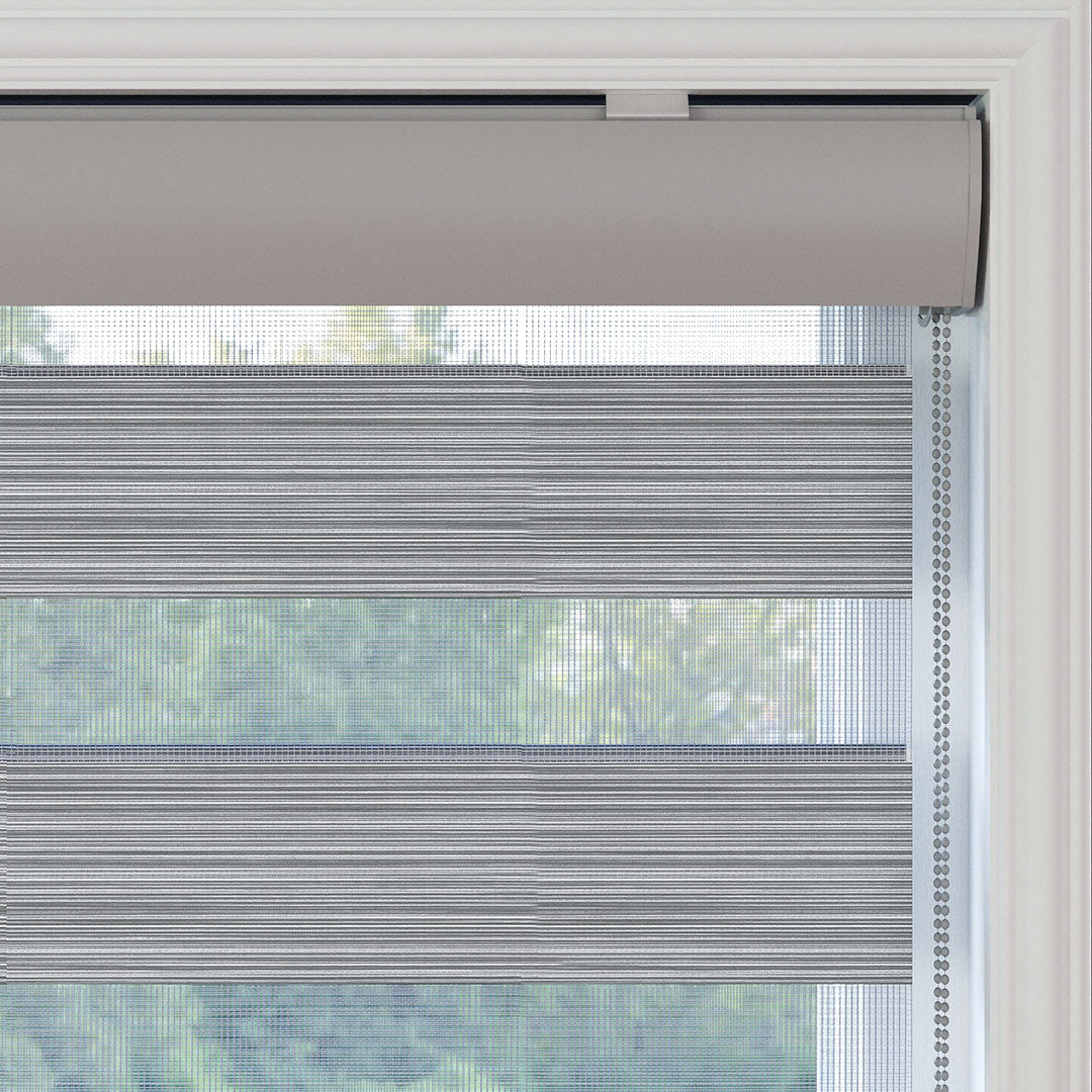 Gri Düz Zebra Perde | Harlow