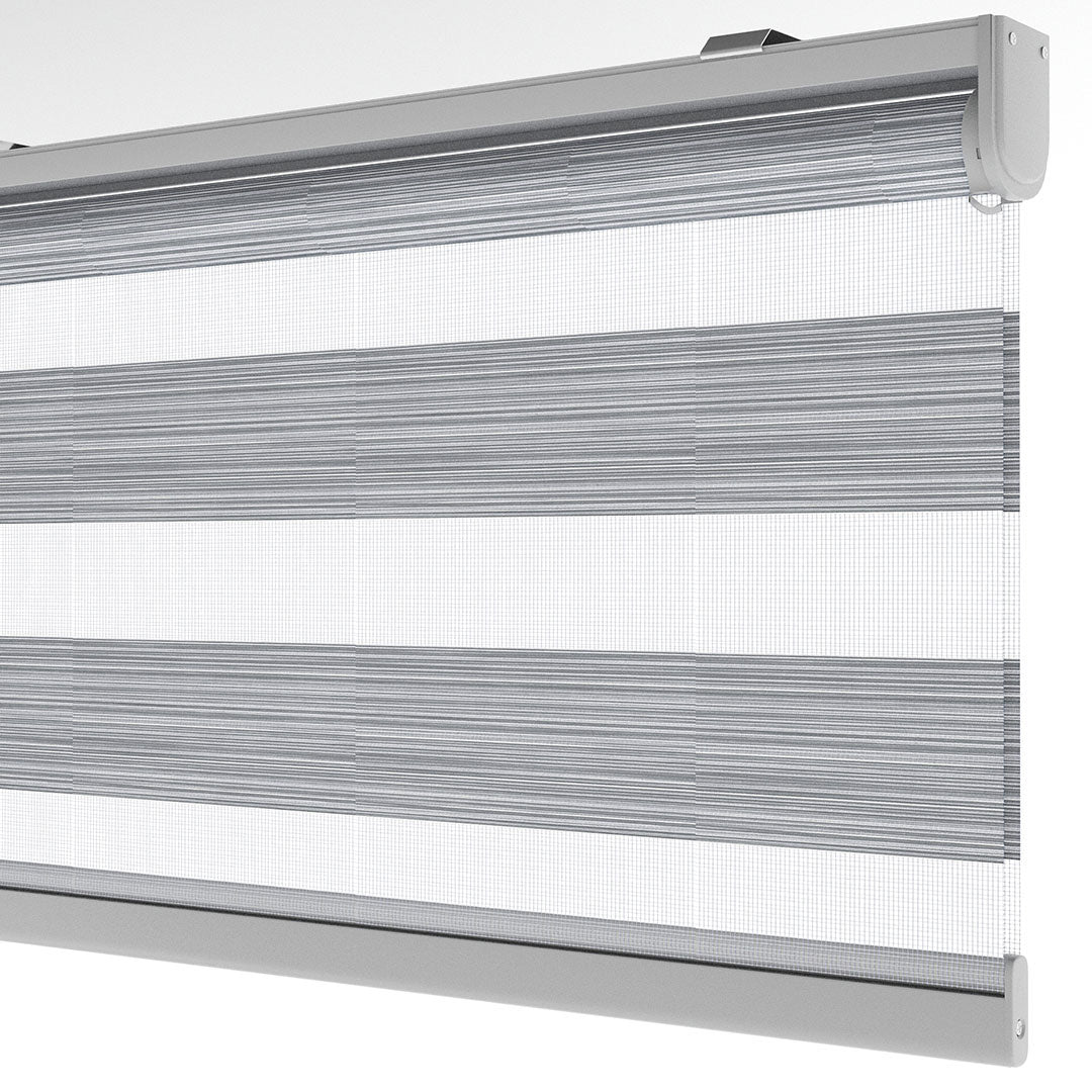 Gri Düz Zebra Perde | Harlow