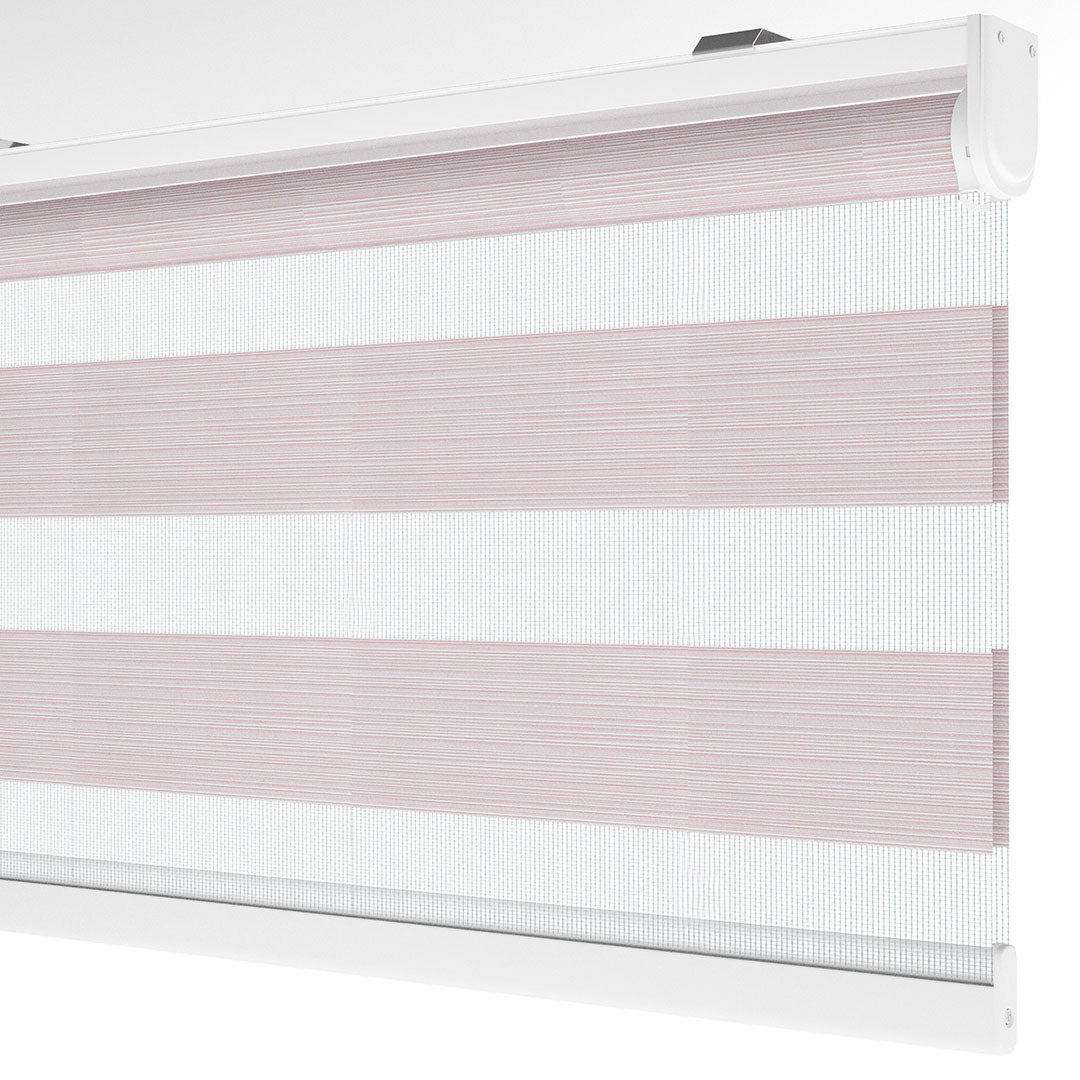 Pembe Düz Zebra Perde | Harlow