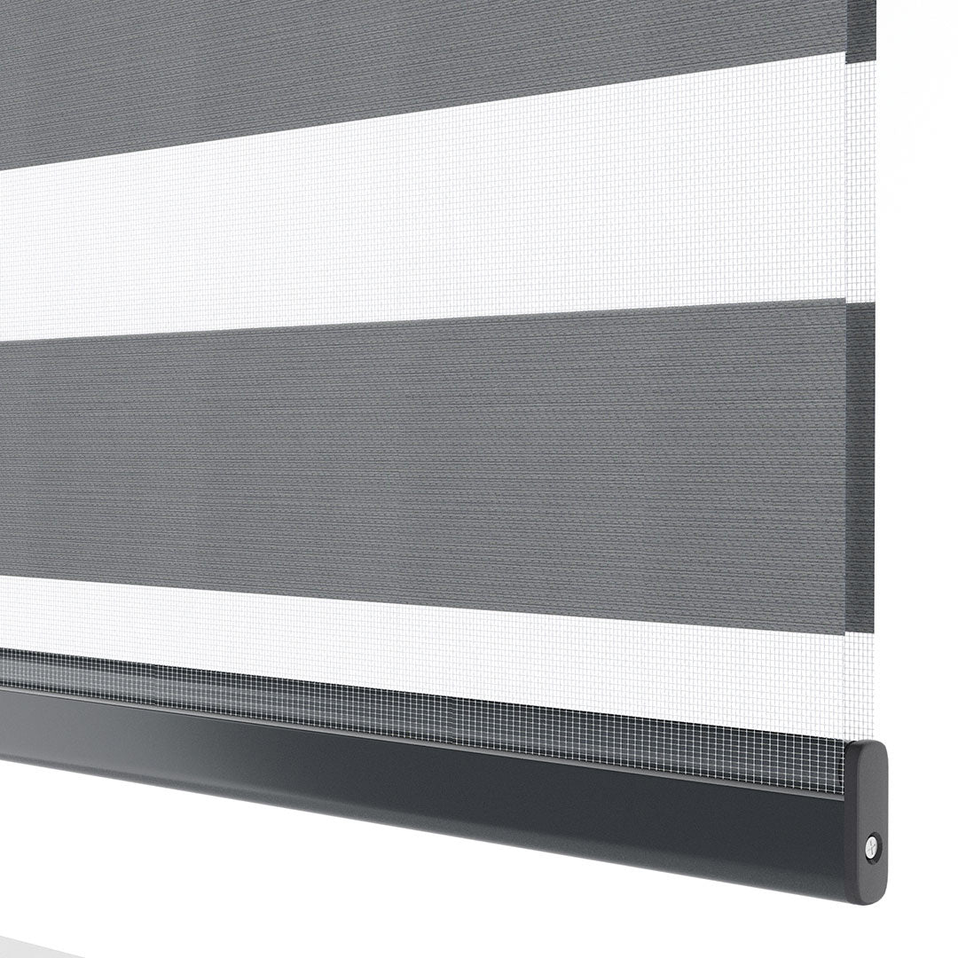 Gri Karartma Zebra Perde | Kanbina