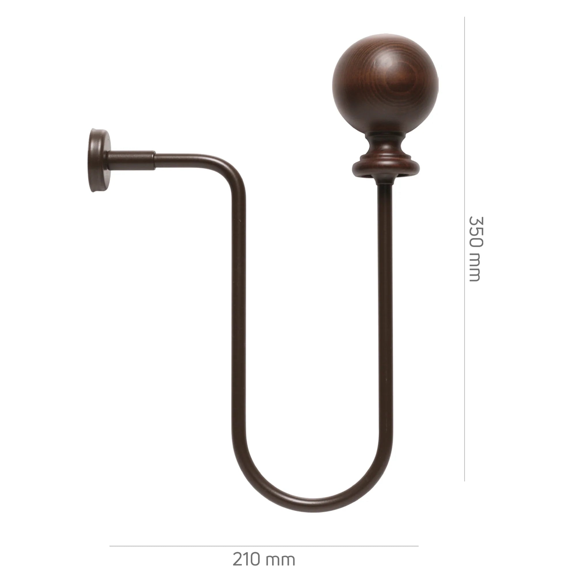 Renso Kol Bağı - Ceviz Rengi - Ametist