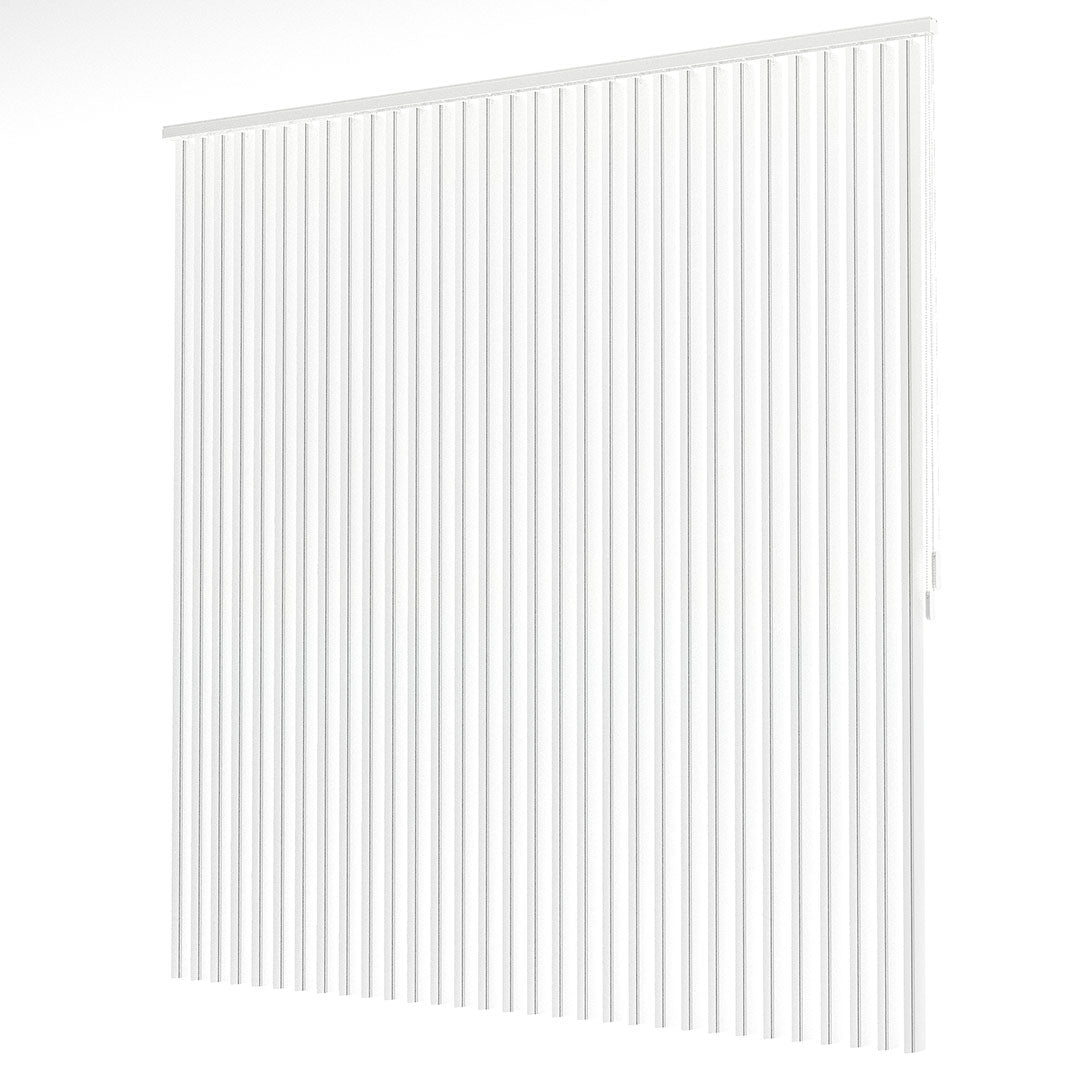 Koyu Gri - Gri Çizgili PVC Dikey Perde