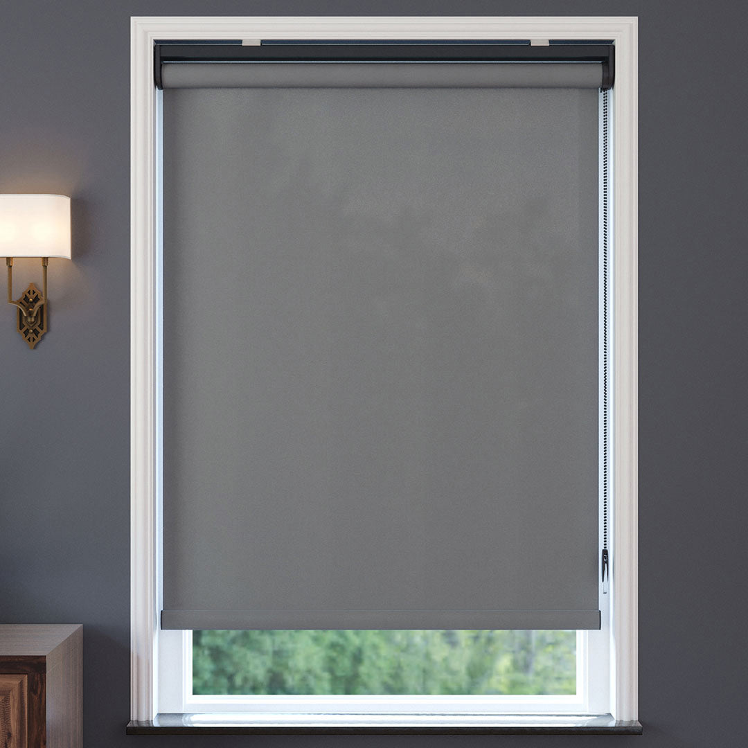 Köyü Gri Mat Stor Perde | Luca