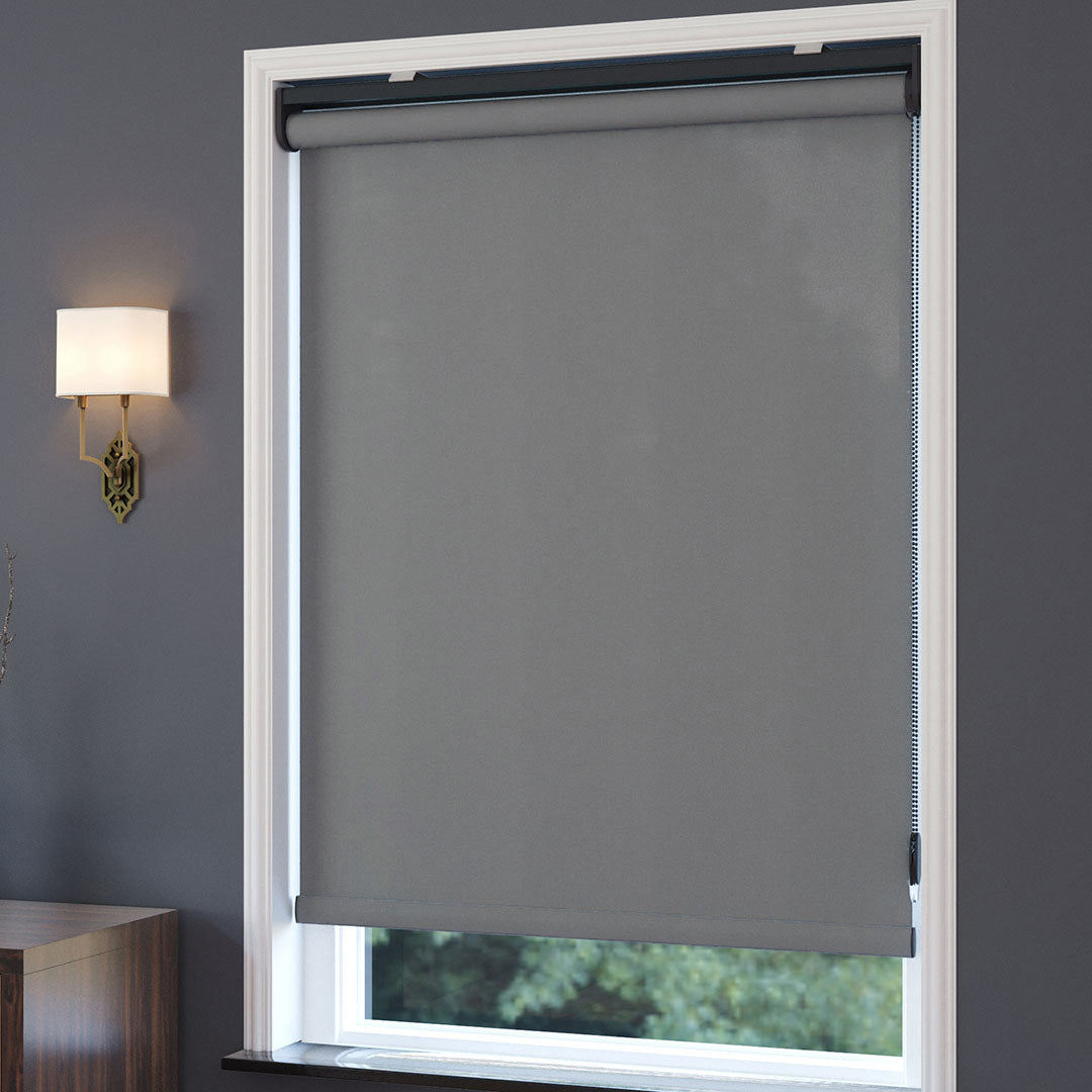 Köyü Gri Mat Stor Perde | Luca