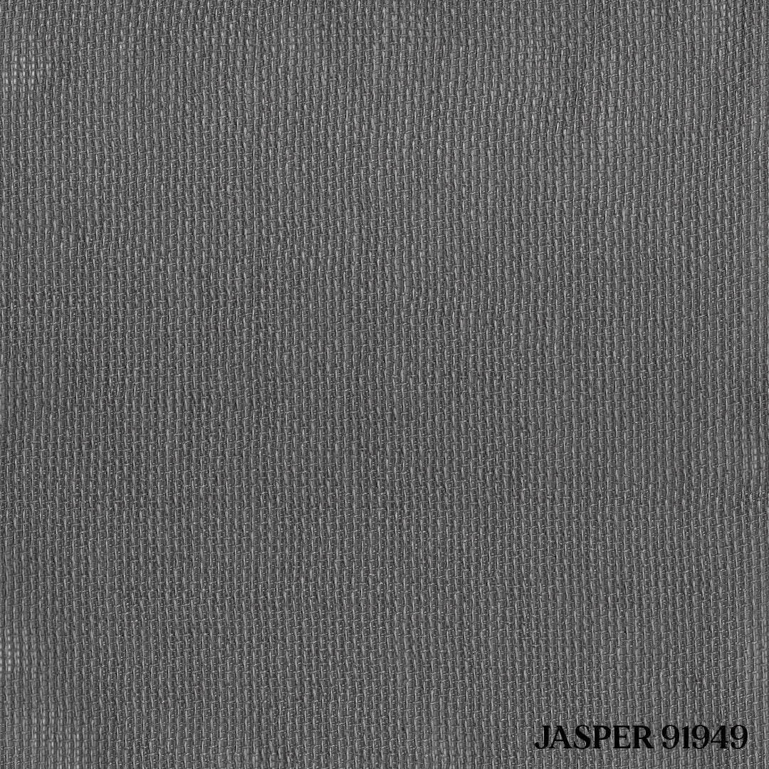 Köyü Gri Parlak Düz Dokulu Tül Perde | Jasper