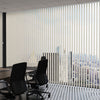 Krem Düz PVC Dikey Perde