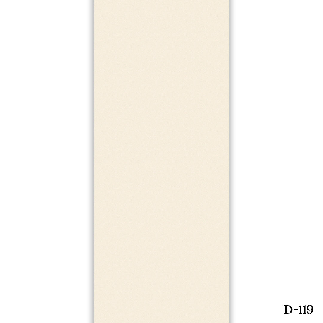 Krem Düz PVC Dikey Perde