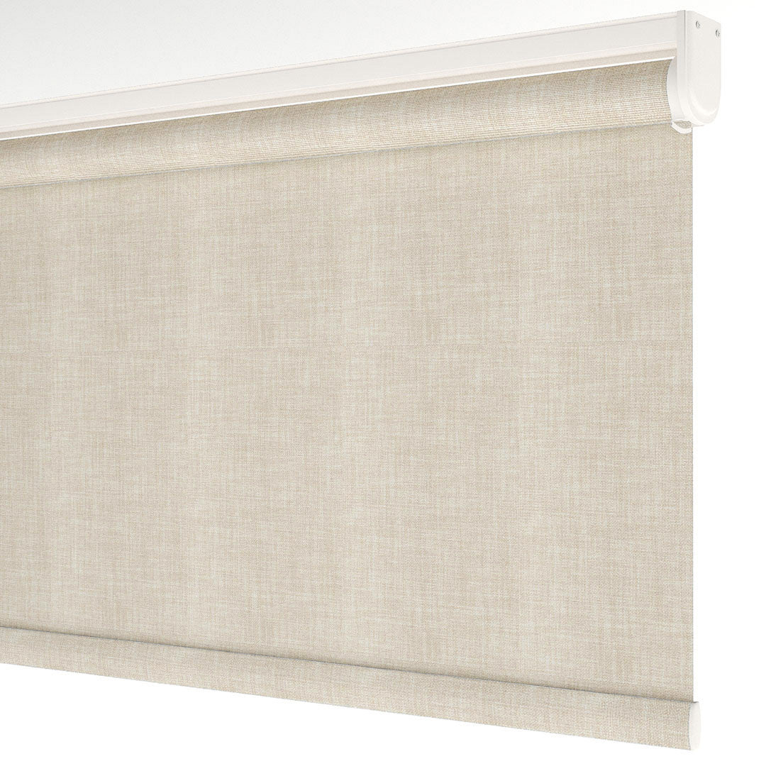 Krem Mat Keten Stor Perde | Brodie