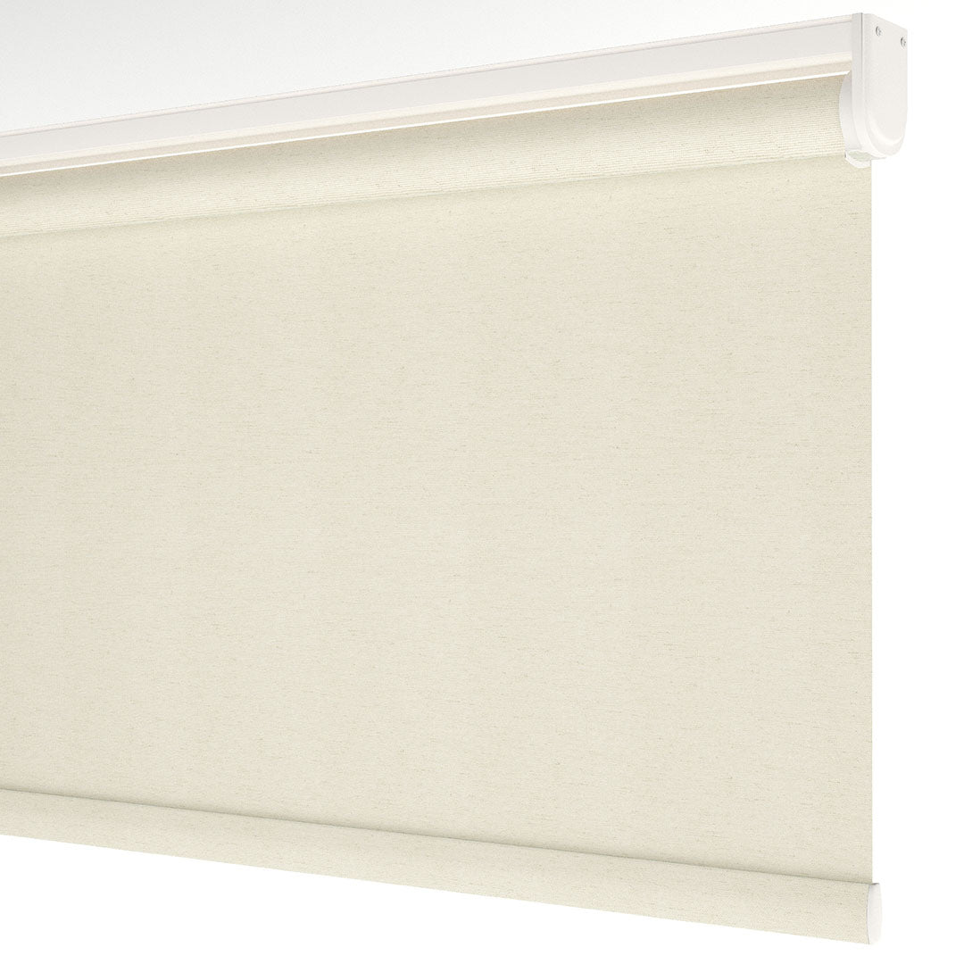 Krem Mat Keten Stor Perde | Çağlayan