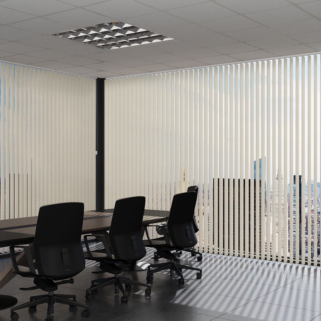 Krem Perfore PVC Dikey Perde