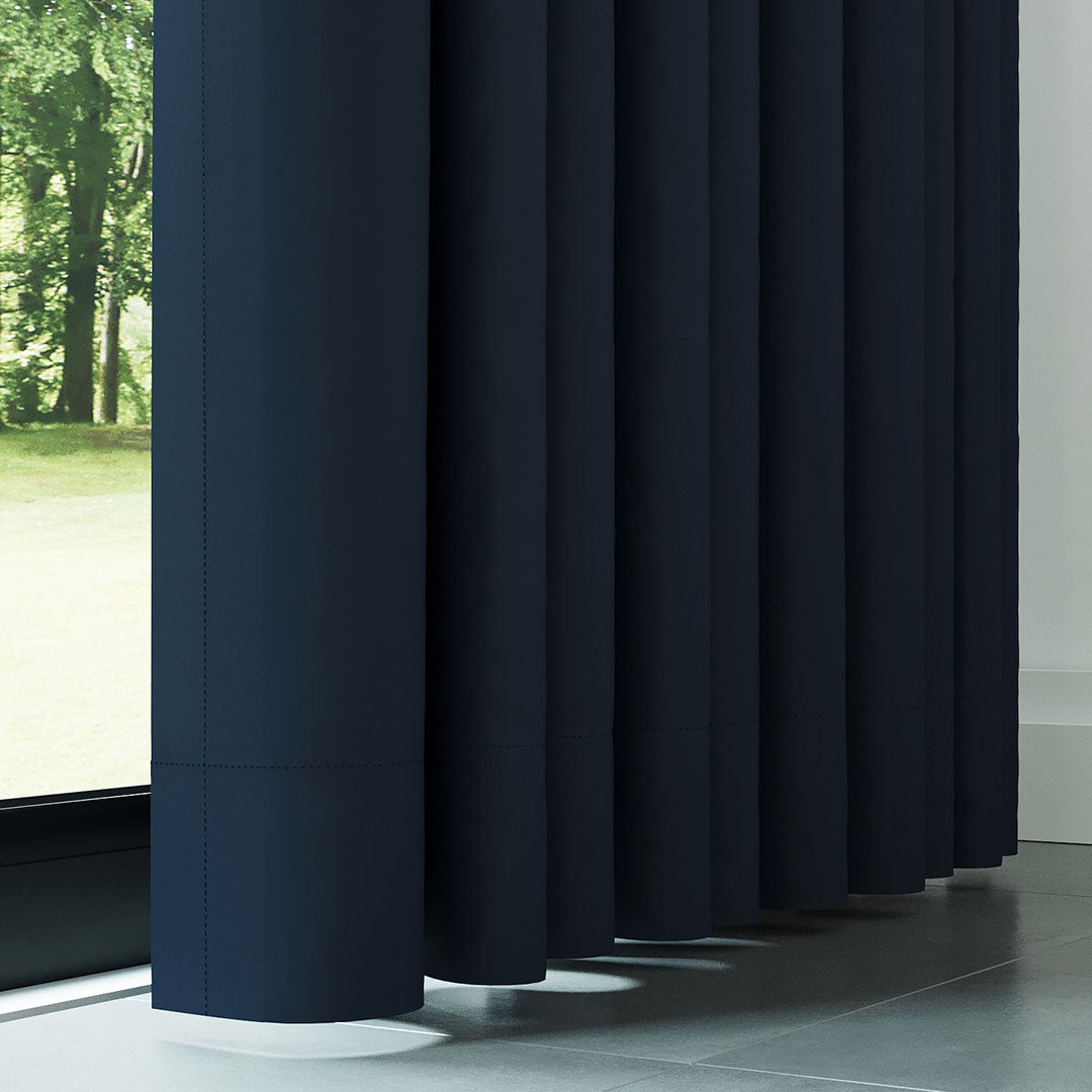 Lacivert Karartma Karartma Fon Perde | Larice