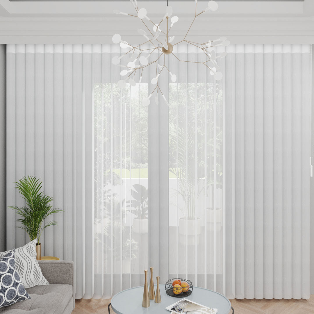 Lento - Jakarlı Dikey Tül Perde