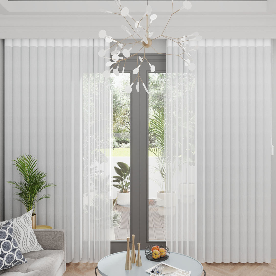 Lento - Jakarlı Dikey Tül Perde