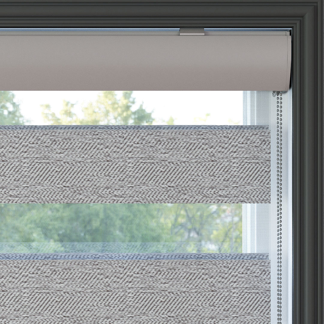 Klasik Desenli Zebra Perde | Loch